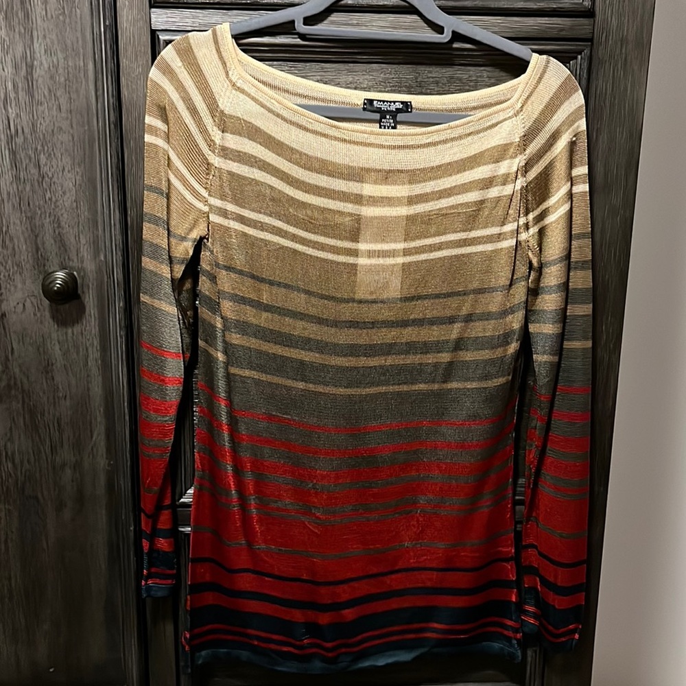 Going away today: Emanuel Ungaro Striped Shirt